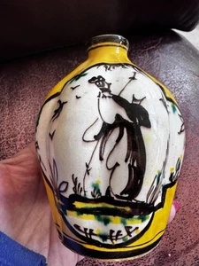 Antique Hand Painted Italian Majolica From Albisola, Italy Signed - Picture 1 of 3