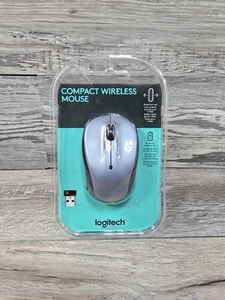Logitech M185 Compact Wireless Mouse - Swift Grey (910-002225) NEW SEALED  - Picture 1 of 6