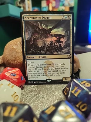 MTG Necromaster Dragon - Foil - Dragons of Tarkir #226/264 - Image 1 of 3