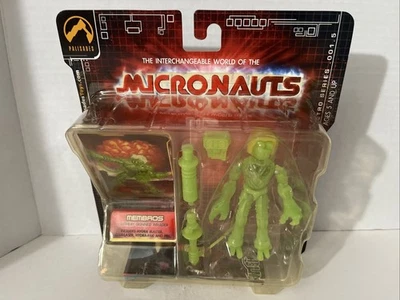 Micronauts MEMBROS SERIE RETRO 1.5 Verde NUEVO 2003 Palisades Takara Foto 1 de 4