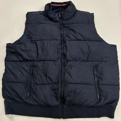 Tommy Hilfiger Primaloft Hombre Azul Cremallera Completa Chaleco Puffer Talla 4XLT Foto 1 de 4