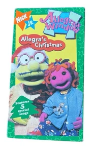 Allegras Window: Allegras Christmas VHS Tape 1996 Nickelodeon Nick Jr. Holiday - Bild 1 von 5