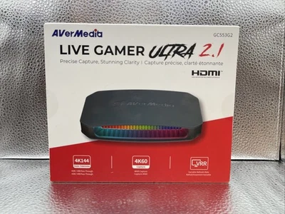 AVerMedia Live Gamer Ultra 2.1-4K Plug & Play Capture Card w/ VRR & HDR - Image 1 of 3