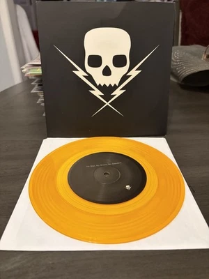 Death By Stereo Self Titled 7” Translucent Yellow Vinyl Record Unplayed Epitaph - Image 1 of 2