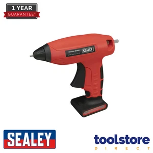 SEALEY AK2923 RED CORDLESS LITHIUM-ION BATTERY GLUE GUN 3.7V 1.3Ah - Picture 1 of 2