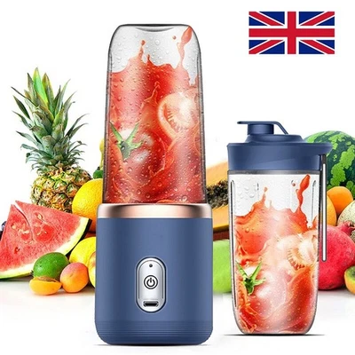 Electric Juice Maker Portable Blender Smoothie Mini Juicer Fruit Machine 400ml - Image 1 of 4