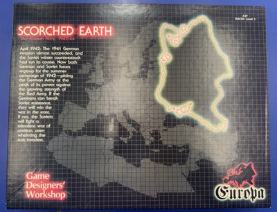 GDW Europa Juego 2 Tierra Quemada El Frente Ruso 1942 829 Nuevo de Lote Antiguo Foto 1 de 4