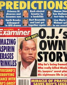 NATIONAL EXAMINER Magazine September 27 1994 O.J. Simpson Barbra Streisand - Imagen 1 de 2