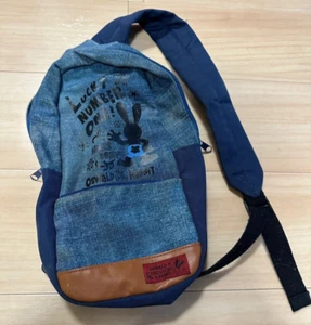 Bolso de hombro Oswald the Lucky Rabbit Tokyo Disney Sea Resort Limited Denim JPN - Imagen 1 de 2