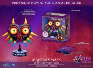 First 4 Figures The Legend Of Zelda Majora's Mask PVC Glowing Mask MODEL - Picture 1 of 10