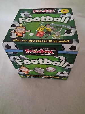 BrainBox Football Board Game Ages 8+ 1+ Players  Family Card Quiz Game - Image 1 of 3