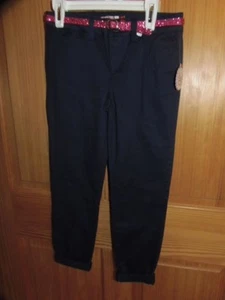 S.O. - GIRLS - PANTS - CHINO - PEACOAT - SIZE 7    (GRN-201-7) - Picture 1 of 5