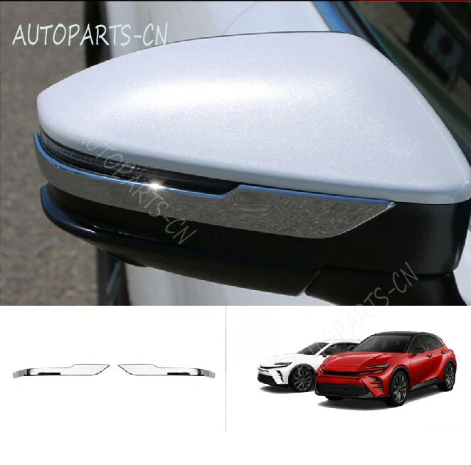 Espejo retrovisor antiarañazos chapado ABS para Toyota Crown Sport 2023-2024 Foto 1 de 4