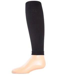 Girls Footless Tights Black A - Picture 1 of 2