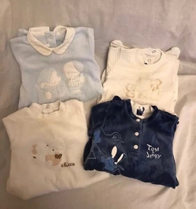 Chicco baby rompers, pcs. n. 4, sg. 0/1 month, various colors - Picture 1 of 14