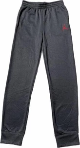 NIKE JORDAN Fleece Track Pants Black Joggers Boys Large (12-13 Years) NWT $40 - Picture 1 of 1