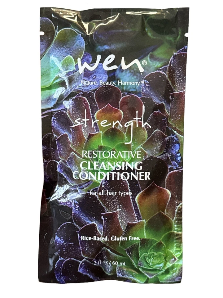 Wen STRENGTH Restorative Cleansing Conditioner, 2 Fl Oz/60 mL, All Hair Types - Image 1 of 1