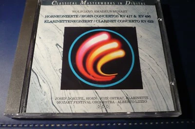 Mozart---Classical Masterworks in Digital - Hornkonzerte/Klarinettenkonzert - CD - Bild 1 von 2