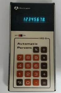 Vintage Rockwell 14RD-II Calculator - Picture 1 of 7