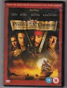 (HV839) Pirates of the Caribbean, The Curse of the Black Pearl - DVD - Picture 1 of 1