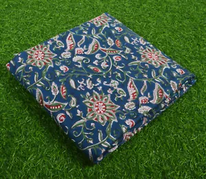 Indian Cotton Fabric Plain Running Loose Traditional Sewing Craft 10 Yard - Picture 1 of 4