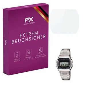 atFoliX Folia szklana do Casio A158WEAD-1EF Folia pancerna 9H Pancerz ochronny - Zdjęcie 1 z 8