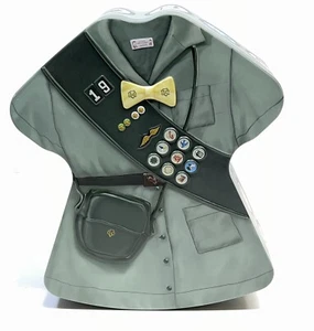 Ashdon Farms Girl Scout Cookies Collector Metal Vintage Uniform Dress Tin 2019 - Picture 1 of 8