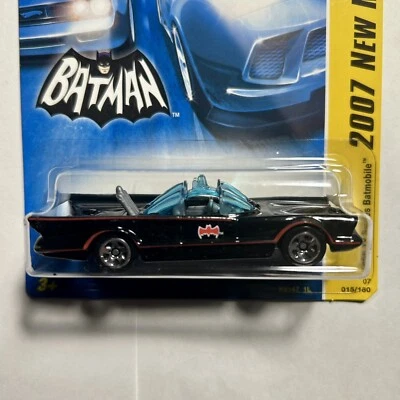 Hot Wheels 2007 New Models First Edition 015 1966 TV Series Batmobile DC Comics - Image 1 of 4