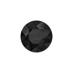 Zaffiro nero naturale tondo 3,5 mm lotto all'ingrosso di 20 pietre preziose - Foto 1 di 1