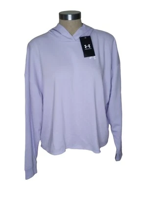 Sudadera con Capucha Under Armour Mujer Talla XS Manga Larga Pullover Activo Lavanda Foto 1 de 4