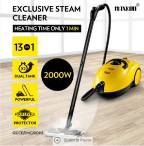 3.4L 2000W Commercial Home High Pressure Steam Cleaner Mop Carpet Floor Window - Picture 1 of 7