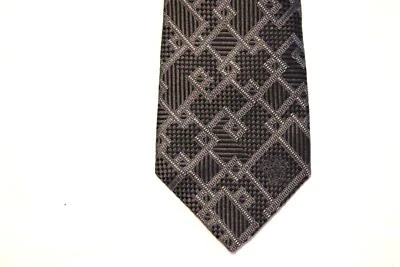 Corbata gris geométrica Versace Medusa 100 % seda nueva con etiqueta Foto 1 de 4