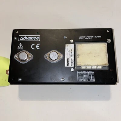 FUENTE DE ALIMENTACIÓN LINEAL Advance Power 16rd24048 24vdc 4,8 amp, Usada, TEC Foto 1 de 4