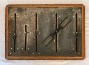 HAHN & KOLB  Mechanical Calculator Zeitrechner "Kalkulus" Stuttgart Antique Rare