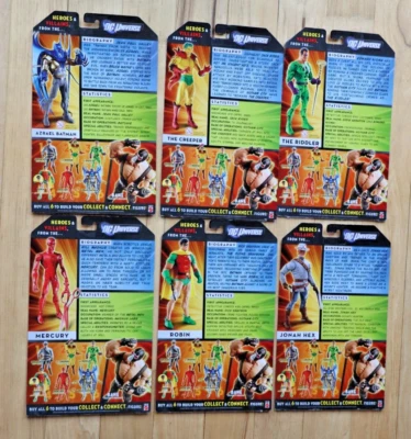 Lote de tarjetero DCUC Wave 16 DC Classics 2011 BANE RIDDLER AZBAT JONAH HEX ROBIN Foto 1 de 4