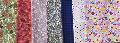 Stoffpaket,Stoffreste,Patchwork,Quilt,Baumwollstoff - Bild 1 von 4