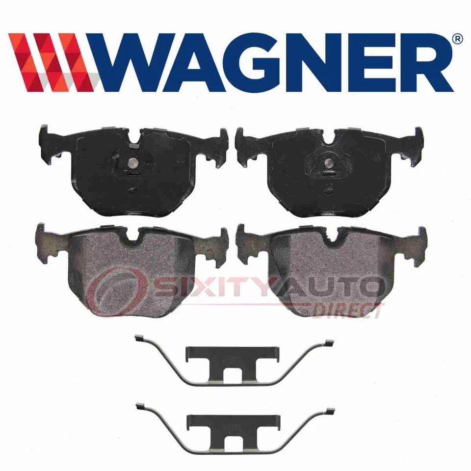 Wagner Brake Rear Disc Brake Pad Set for 2001-2002 BMW M3 - Braking Stopping yu Foto 1 de 4