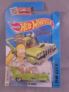 The Homer The Simpsons Automobile Sublime Hot Wheels 2014 HW City Diecast 1:64 - Picture 1 of 6