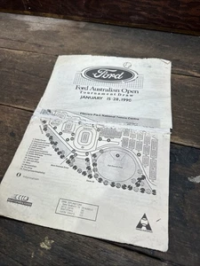 Ford Australian Open 1990 Tournament Draw - Bild 1 von 7