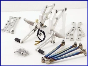 DUCATI M900ie AELLA Rearsets LA BELLEZZA Titanium Silencer Stay M900 S4 M1000 - Bild 1 von 10