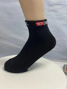 12 PAIRS Unisex Diesel Premium Cotton Ankle Sport Cushion Pad Socks size 2-8 - Bild 1 von 11