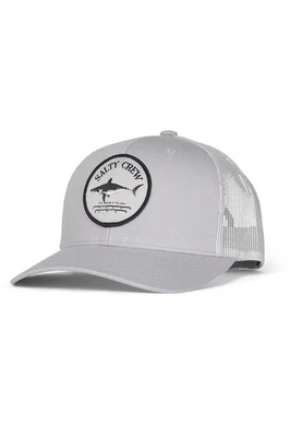 SALTY CREW BRUCE RETRO Unisex Trucker Hat - SILV - One Size - NWT - Image 1 of 2