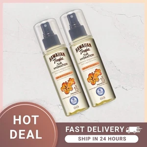 Hawaiianisch tropisch Seide Hydratation trockener Ölnebel LSF15 150ml -2er-Pack - Bild 1 von 2