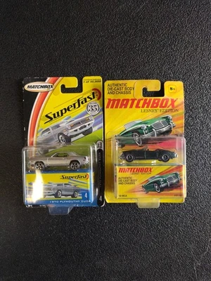 火柴盒 2009 莱斯尼版 - Mga 和 SuperFast 1970 Cuda。 — 第 1/4 张图片