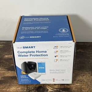 LeakSmart Sistema Completo di Spegnimento Protezione Acqua Casa Nuovo Con Scatola - Foto 1 di 6
