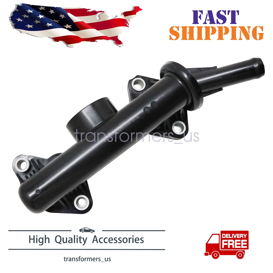 Brida de salida de refrigerante del motor DL3Z-8C368-A para Ford Transit-150 250 350 2015-2025 Foto 1 de 4