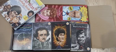 who was, is, what was, is, where is, who where Lot Of 222 Books Entertaining Fun - Image 1 of 2