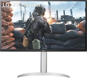 LG 27UP550N-W, 27" Line Flat Gaming Monitor AMD FreeSync UHD 4K IPS Panel USB-C - Picture 1 of 7