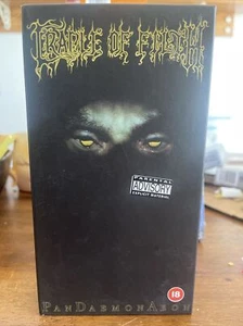 CRADLE OF FILTH : PanDaemonAeon VHS - Never Been Played. Open - Picture 1 of 3
