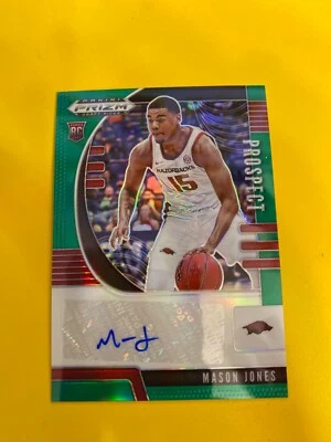 RS26765 2020-21 Panini Prizm Draft Picks Prospect Auto Green #59 Mason Jones - Image 1 of 2